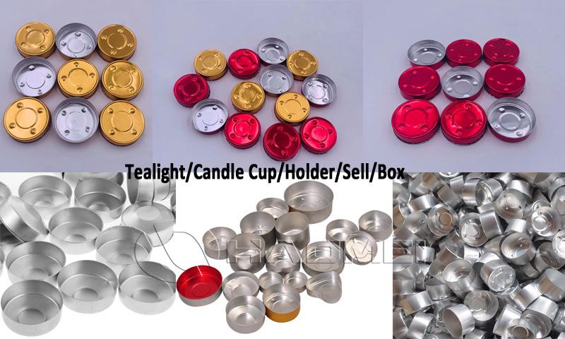 aluminum tealight cups